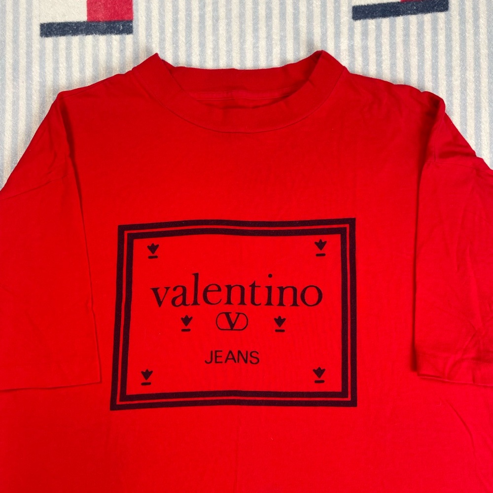 Vintage Valentino Jeans short sleeve graphic tee shirt - Picture 3 of 10